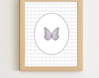 Whimsical - Butterfly - Printable Artwork