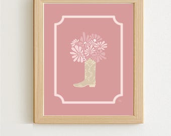 Paisley - Boot - Printable Artwork