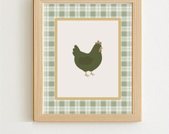 Farm - Chicken - Printable Artwork