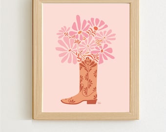 Sunny - Boot - Printable Artwork