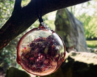 Peaceful home witch bauble