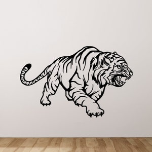 Tiger Metal Wall Art, Animals Head Art, Living Room Wall Decor, Bedroom Wall Decor, Metal Wall Hanging, Above Bed Decor, Artwork for Walls