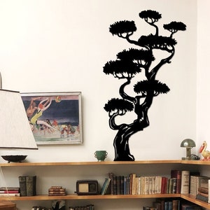 African Tree Metal Wall Decor, Metal Tree Wall Art, Large Metal Wall Art, Tree of Life Decor, Interior Decoration, Livingroom Decor, Tree