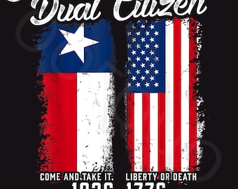 4th of July Dual Citizen PNG, Dual Citizen Chile USA Flag Design,Liberty Or Death 1836 1776 Patriotic,Freedom Gift For Her, Digital Download