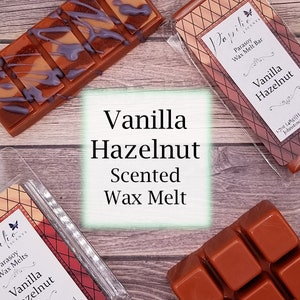 Vanilla Hazelnut Wax Melt Parasoy, Seasonal Holiday Long Lasting Scent
