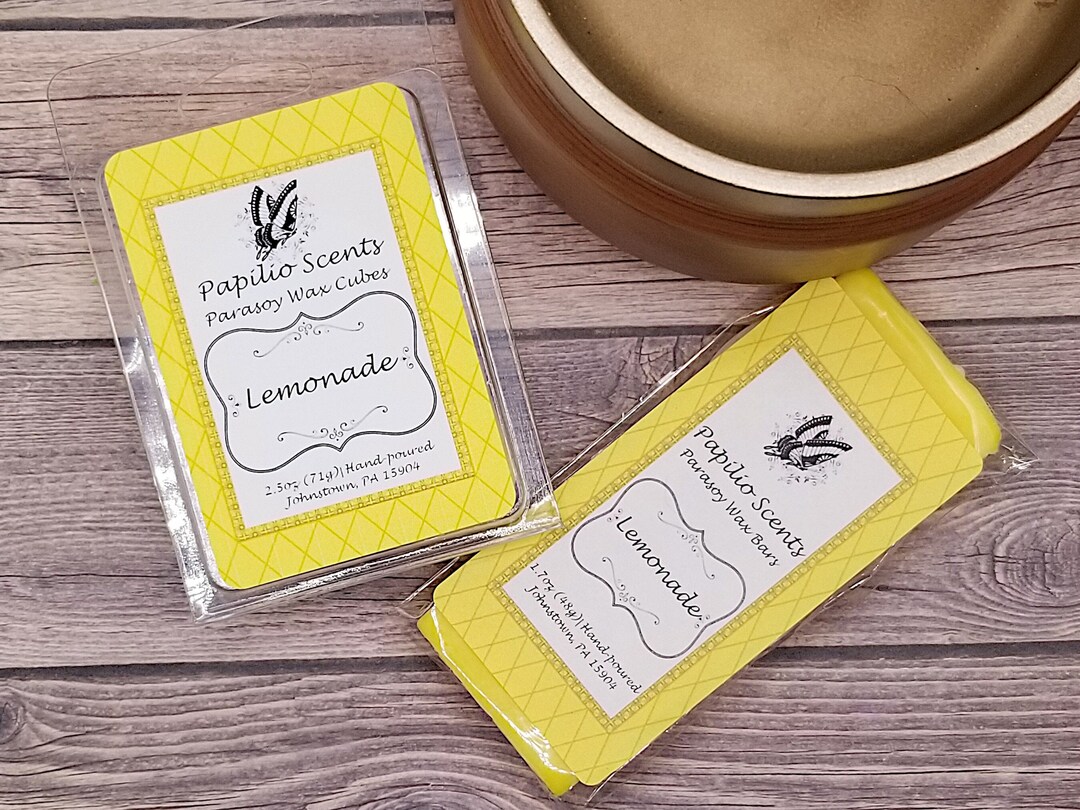 Lemonade Wax Melt Parasoy Tart Fruity Summer Scent Long Etsy