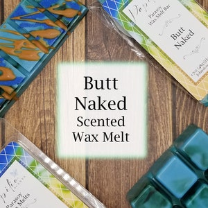 Wax Melt Butt Naked, Handpoured Parasoy Fruity Citrus Scented Wax Melt for Warmer