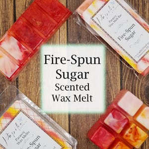 Fire-Spun Sugar Marshmallow Scented Wax Melt for Warmer, Food Fragrance for Fall