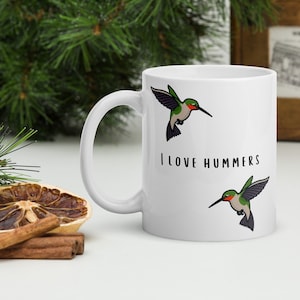 Ich liebe Hummers Becher, lustige Erwachsene Humor Becher, Kolibri Becher, schmutzige Kaffeetasse, lustiges Geschenk, kostenloser Versand