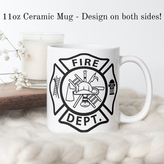 Tazza da caffè Funny Firefighters - Ottimo regalo Italia