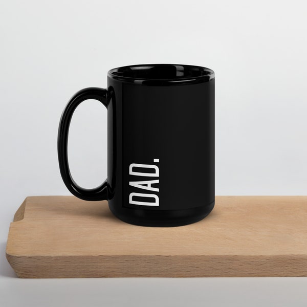 Mug PAPA, tasse à café 15 oz pour papa, mug cadeau fête des pères, mug fantaisie pour papa, idée cadeau papa pour la première fois, mug à café viril pour lui, mug cadeau cool