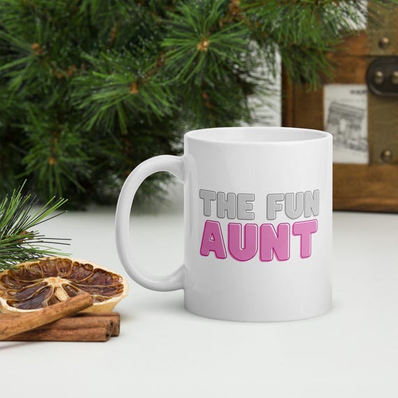 Débardeur Humour Pour Tata - 'Aunticorn' - Cadeau Drôle Pour Tante, Maman, Sœur - T-shirt Femme Léger Et Confortable