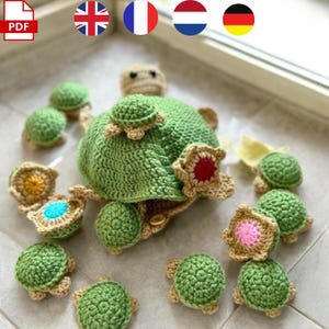 Turtle Crochet Memory Game Complete Guide| Crochet Patterns Amigurumi Turtle | Amigurumi Pattern Tutorial PDF |Beginner Experienced