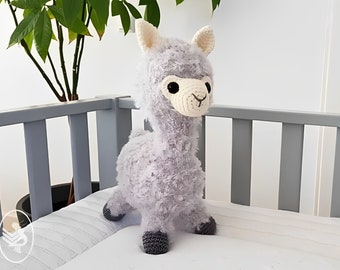 Llama Crochet Pattern - instant download pdf