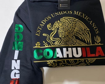 Mexico Inspired Shirt, Mexico Shirt, Mexican Eagle Hoodie, Mexico State Sweatshirt, Camisa Mexicana Perzonalizada, Camisa De Mexico