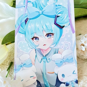 Cinnamonroll x Hatsune Miku Mini Print