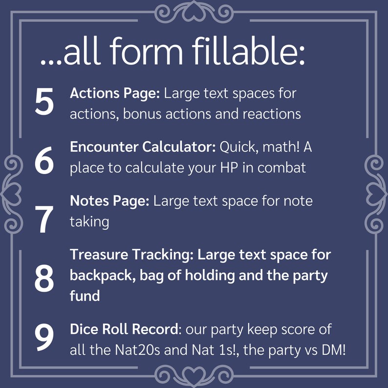 The Mighty Nein Fjord DND Character Sheets, Dungeons and Dragons ...