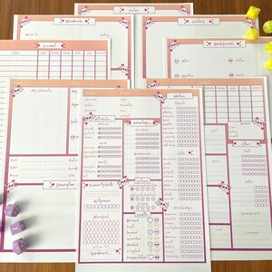 Vampire the Masquerade Character Sheets 20th Anniversary Edition Vtm