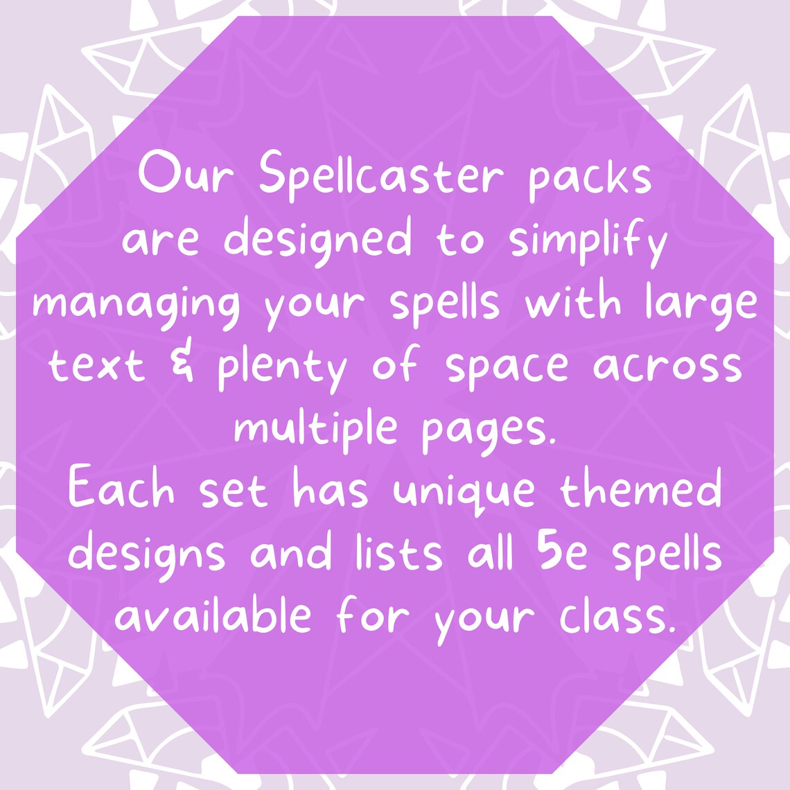 Warlock Spelltracker Set All Dnd 5e Warlock Spell Lists and Etsy