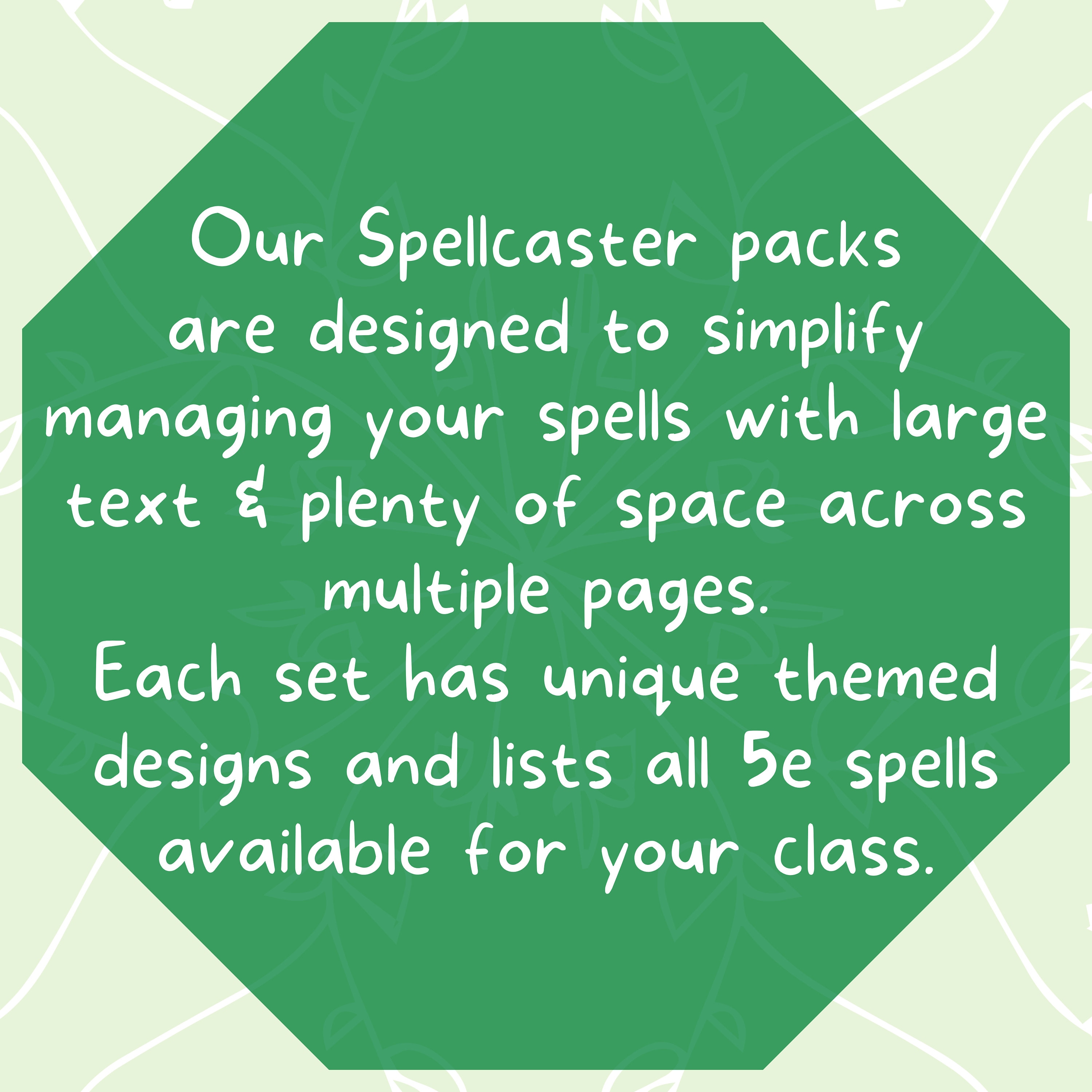 Druid Spelltracker DND Set All D&D 5e Druid Spell Lists Etsy Ireland