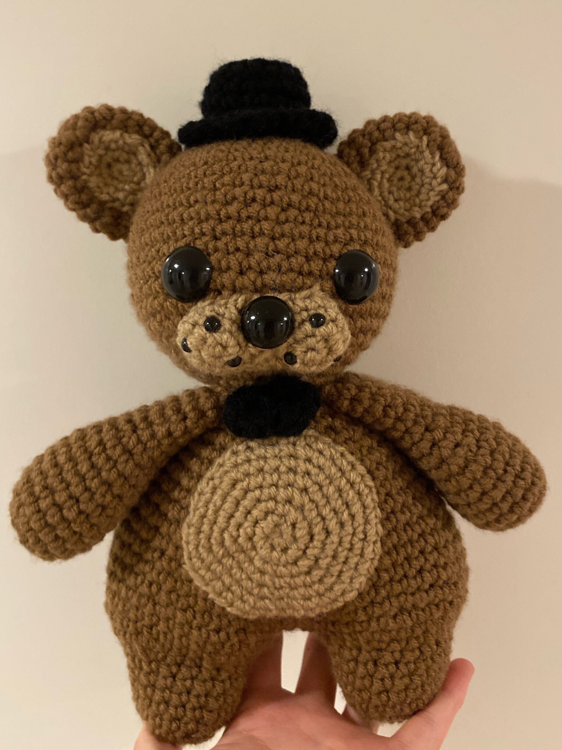 Freddy Fazbear Amigurumi Plush FNAF - Etsy