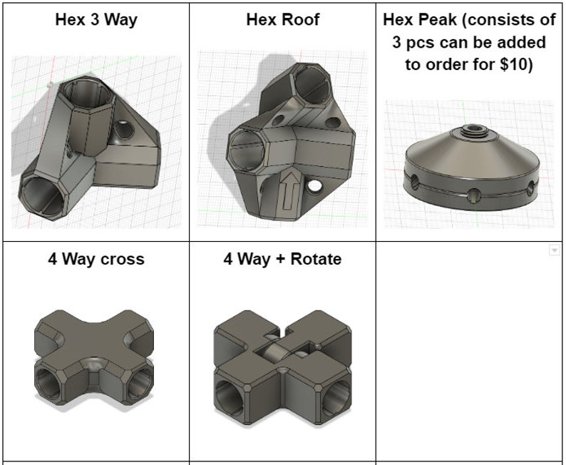 1/2 in Wooden Dowel Rod Connectors Etsy