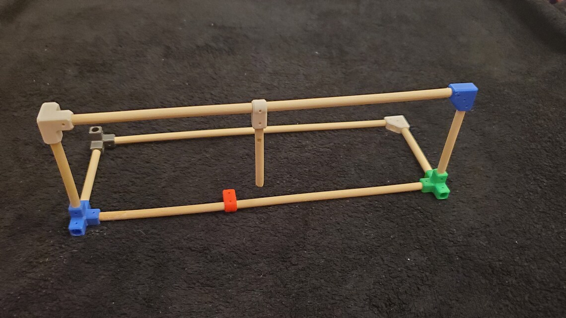 1/2 in Wooden Dowel Rod Connectors Etsy