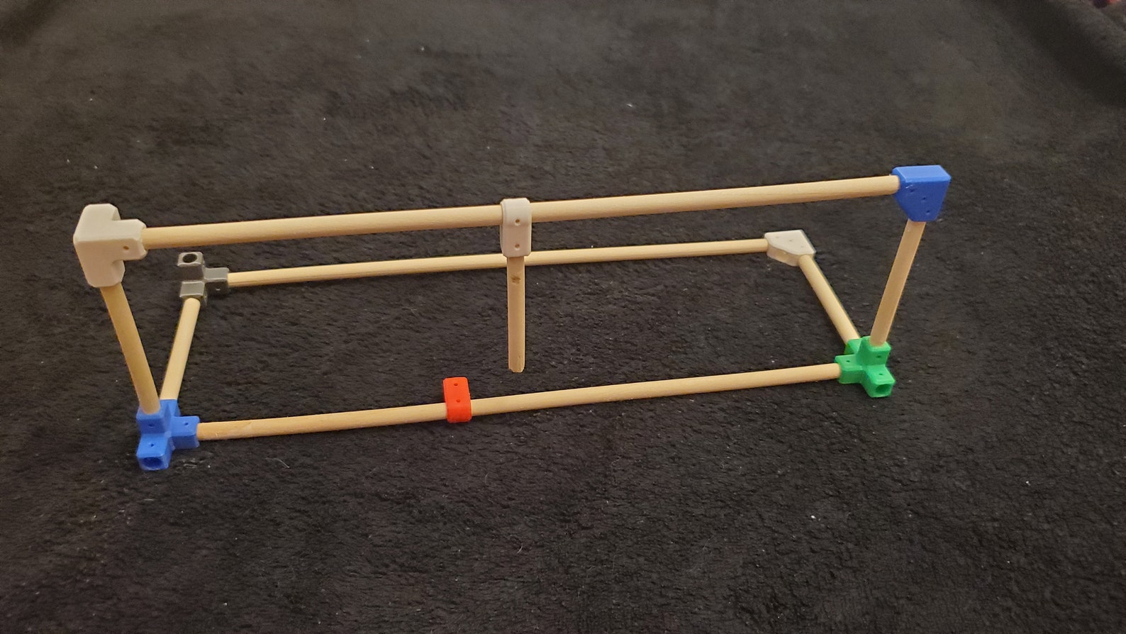 1/2 in Wooden Dowel Rod Connectors Etsy