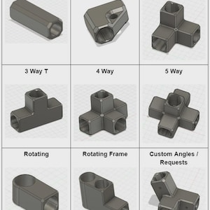 1/4 inch Round Wooden Dowel Rod Connectors FREE SHIPPING
