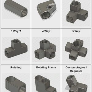 1/4 inch Round Wooden Dowel Rod Connectors