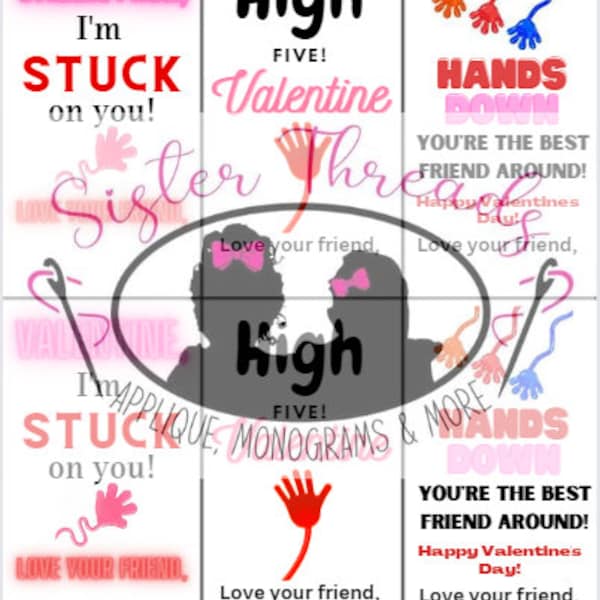 Sticky Hand Valentine