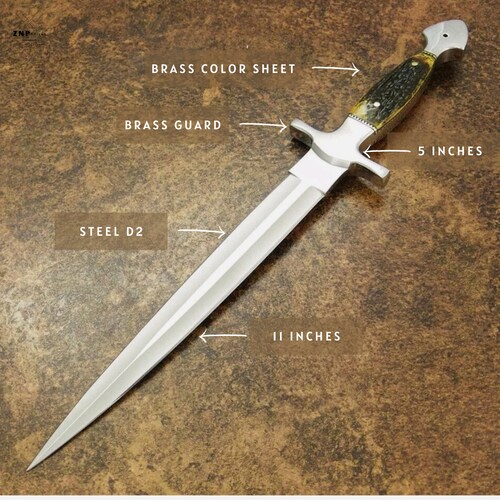 Handmade Hunting shops Knife, Handmade Steel Knife, Birthday Gift For Men, Anniversary Gift For Husbands
