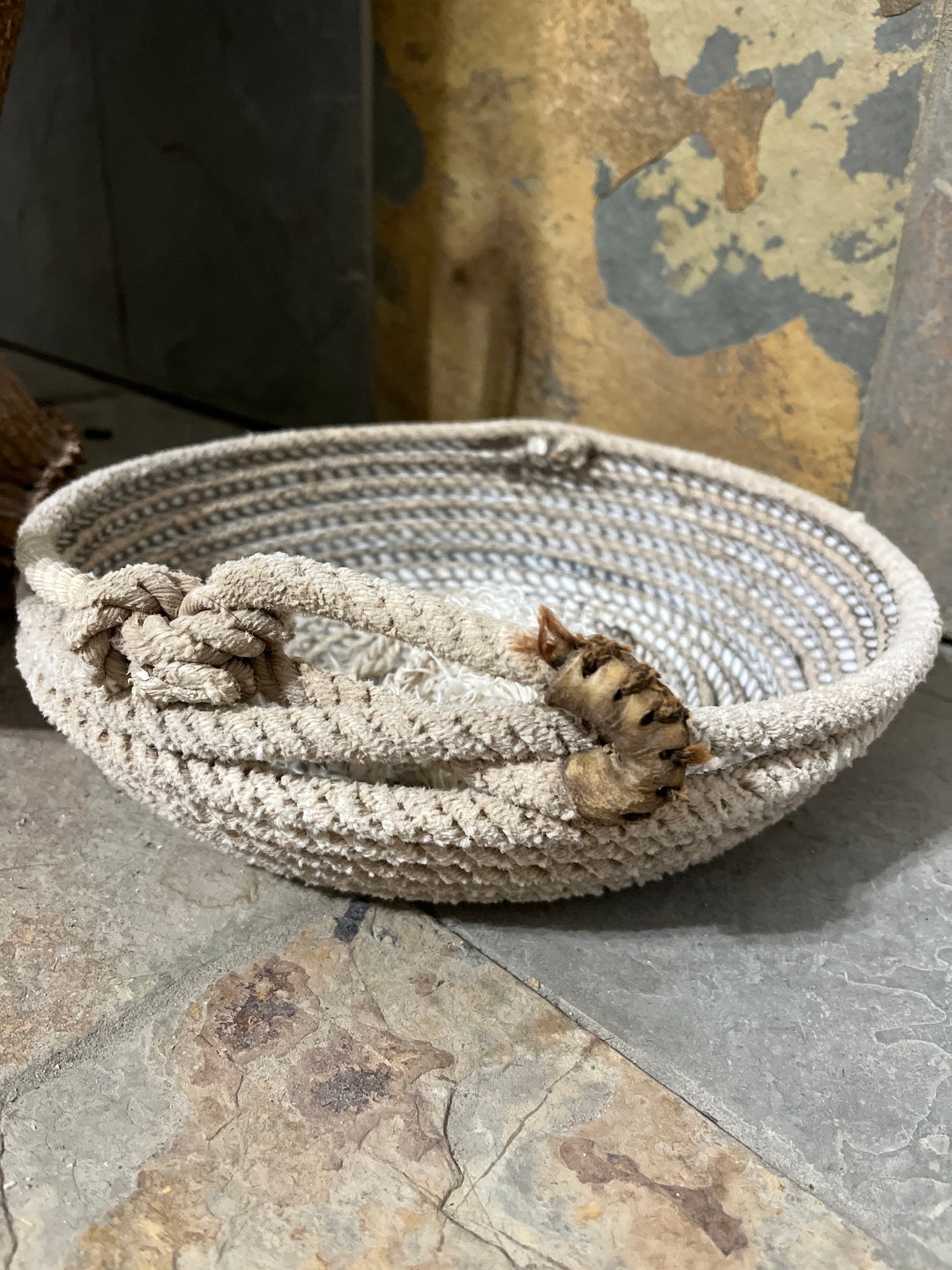Rope Bowl - Etsy