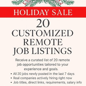 Remote Job Finder Service | 20 Handpicked Remote Jobs for You