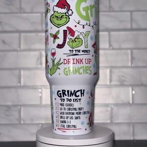 Christmas 40oz Tumbler | Gift ideas | Hot and Cold drink Tumbler |