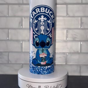 Blue Alien Tumbler, Kids Tumblers, Princess Tumbler, tumbler with lid and straw, Personalized Tumbler, Gift for her, gift for kids, Birthday
