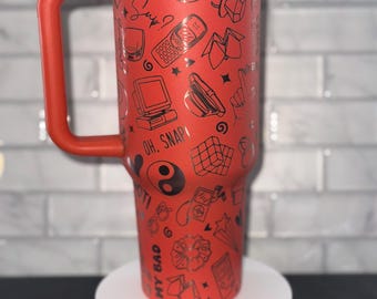 90s Throwback Tumbler: Retro Nostalgia Cup