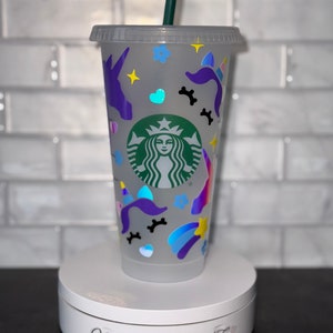 Unicorn and Stars Cold Cup, Personalize Cold Cup, Gift for her, Kids Cups, Birthday Favors