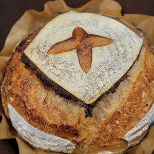 Strong Whole Wheat Sourdough Bread