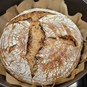 Strong Rye Sourdough Bread