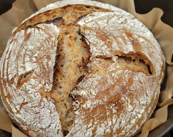 Strong Rye Sourdough Bread