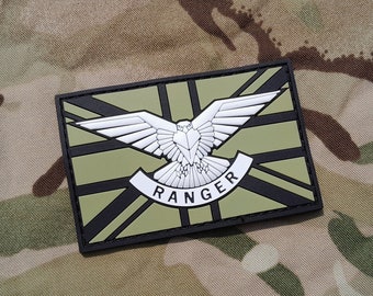 UK Ranger Regiment Morale 3D PVC Patch - British SAS Special Operations Force