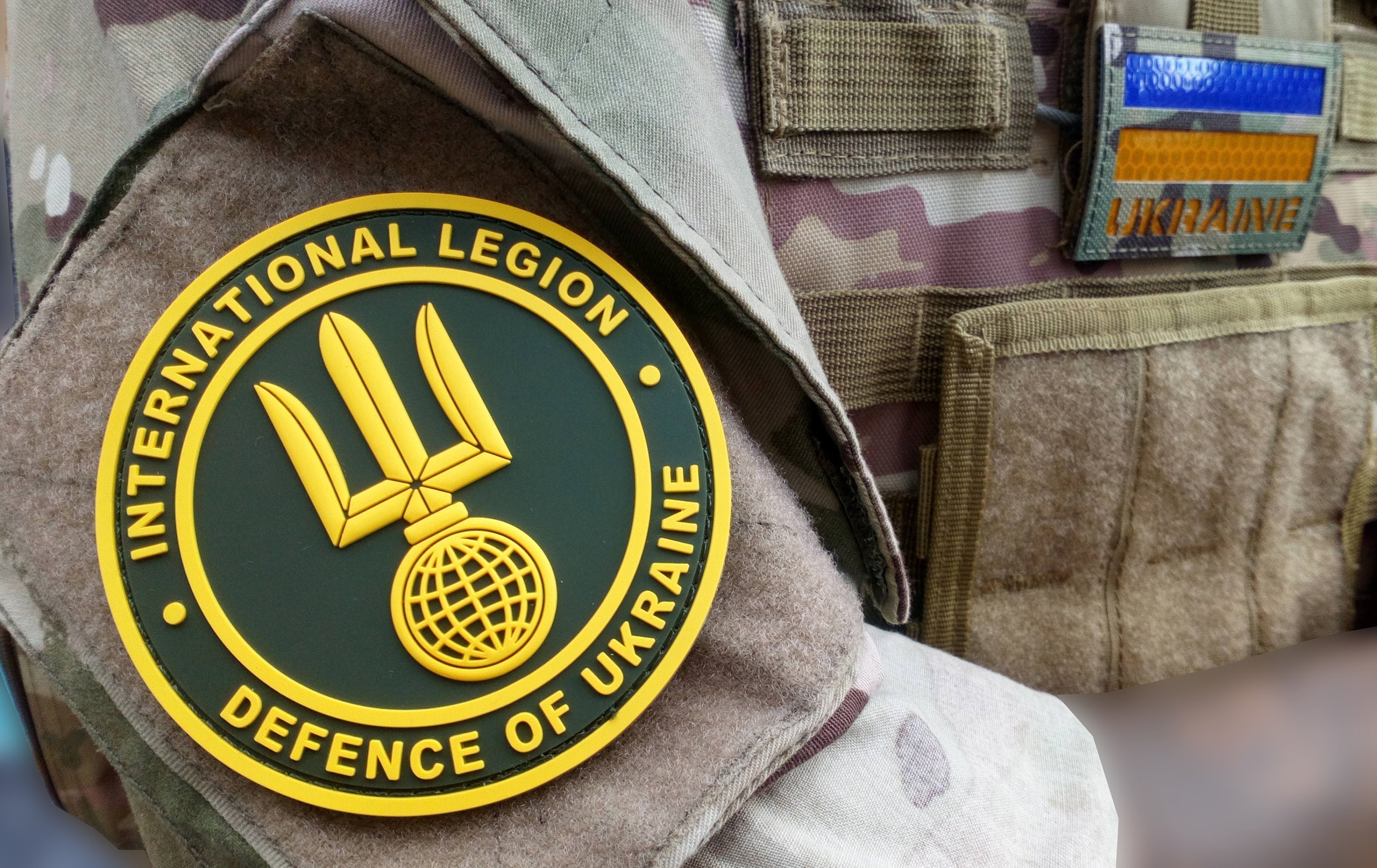 Ukrainian International Support Legion Morale 3D PVC Patch Etsy UK