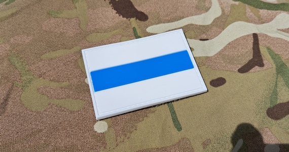Brief I Schilderde Met De Kleuren Van De Russische Vlag, Wit, Blauw En Rood Image106863147