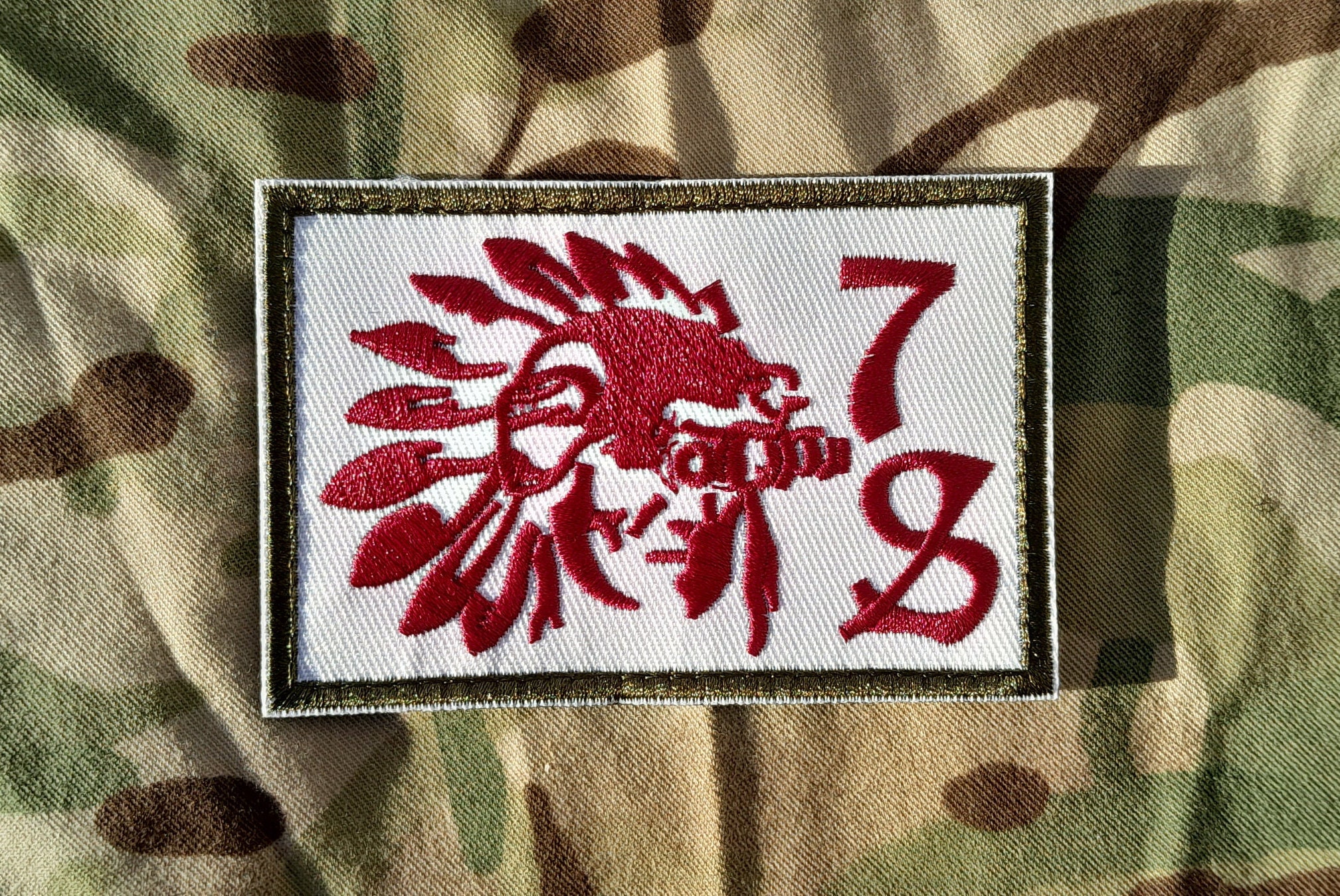 Blackbeard Flag 'Forward Observations | F Logo' Embroidered