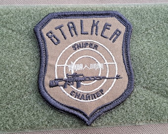 Stalker Sniper SVD Dragunov Patch - Freedom Unit Loner Faction Ukrainian Video Game Shadow Chernobyl Cosplay Fallout Airsoft