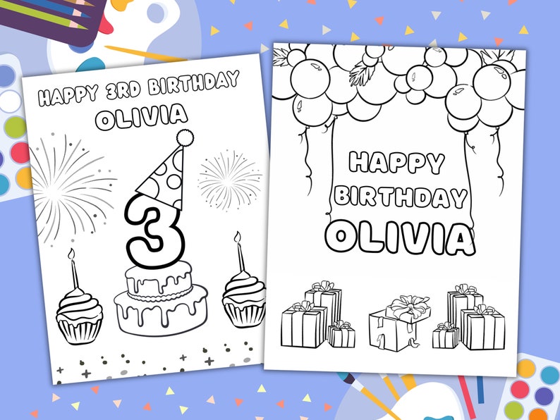 Personalized Birthday Coloring - Il 794xN.5832350456 R5ek 