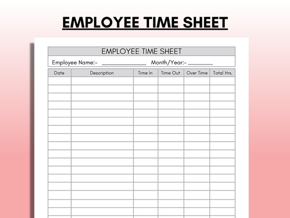Employee Time Sheet Printable Time Card Work Schedule Etsy India employee-time-sheet-printable-time-card-work-schedule-etsy-india