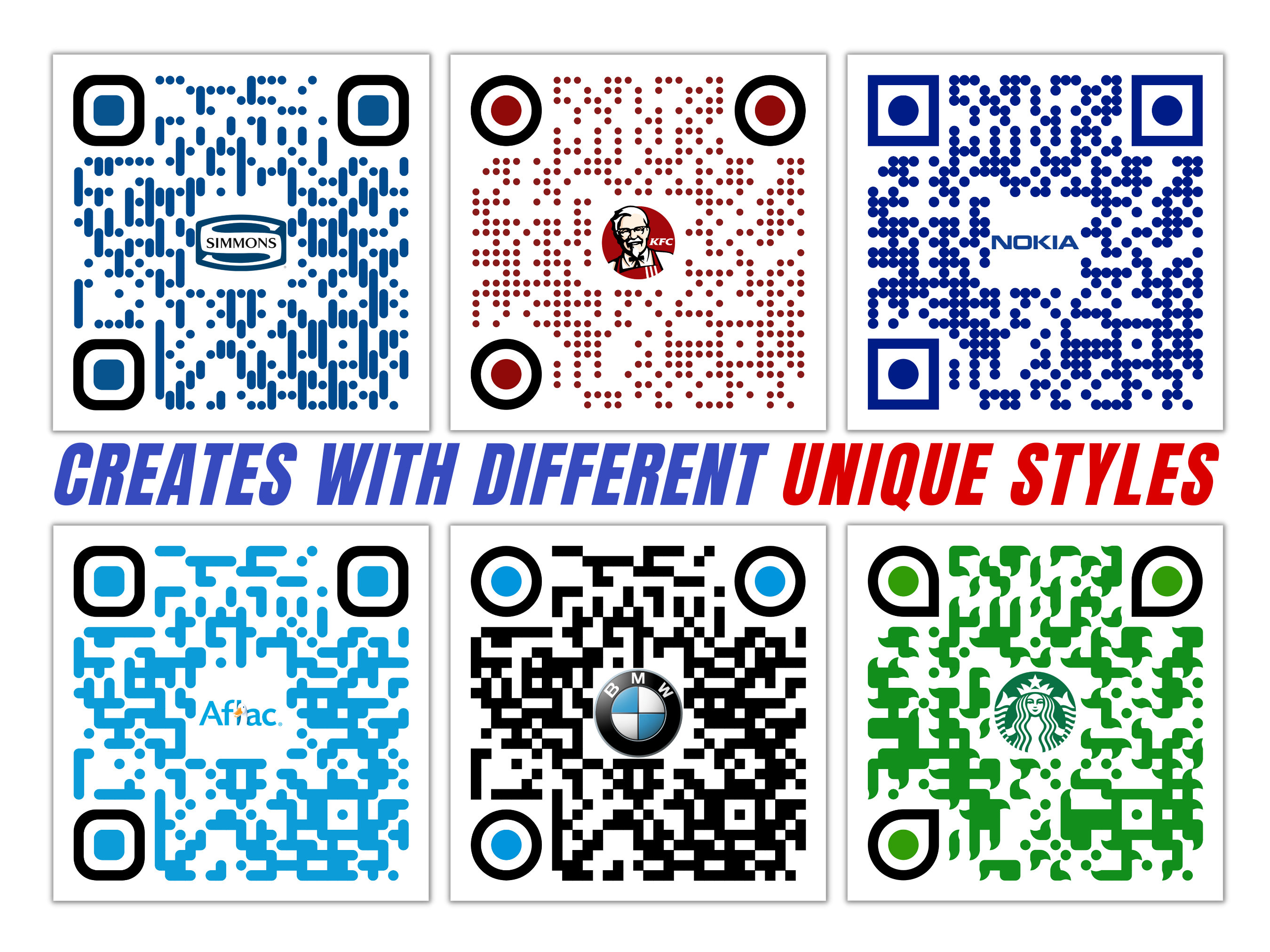 Custom QR Code, Qr Code With Logo (PNG, SVG) - Etsy