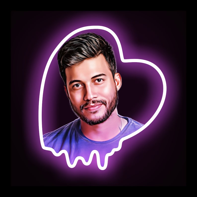 Custom Profile Picture Cartoon Portrait From Photo Social Media Profile ...